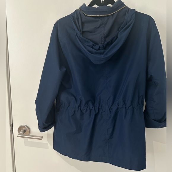 Blue rain jacket - Picture 2 of 3